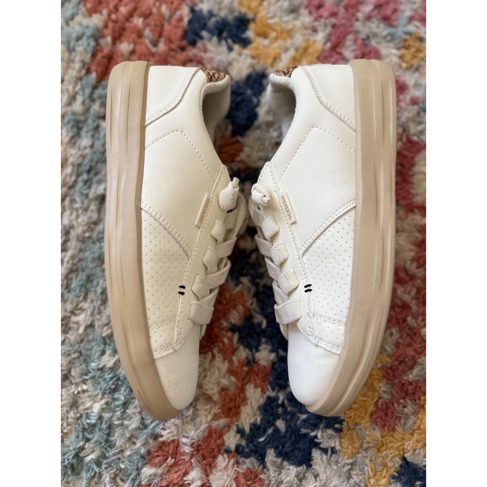 HEYDUDE Karina Duo Classic Women's 9 Ivory Leopard Sneaker Worn Once - Picture 4 of 10